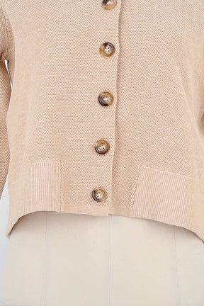 Gilet Claudie Pierlot Beige en Viscose