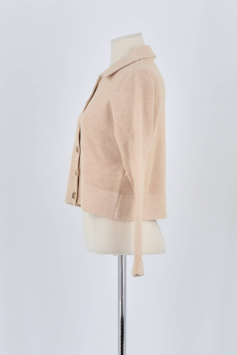 Gilet Claudie Pierlot Beige en Viscose