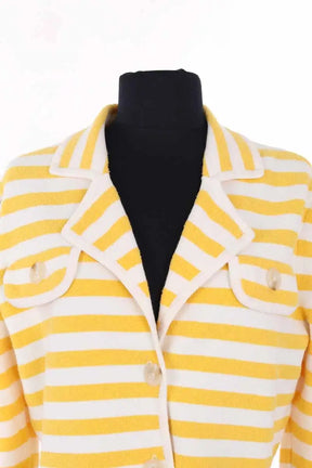 Gilet Claudie Pierlot Jaune en Coton
