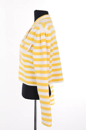 Gilet Claudie Pierlot Jaune en Coton