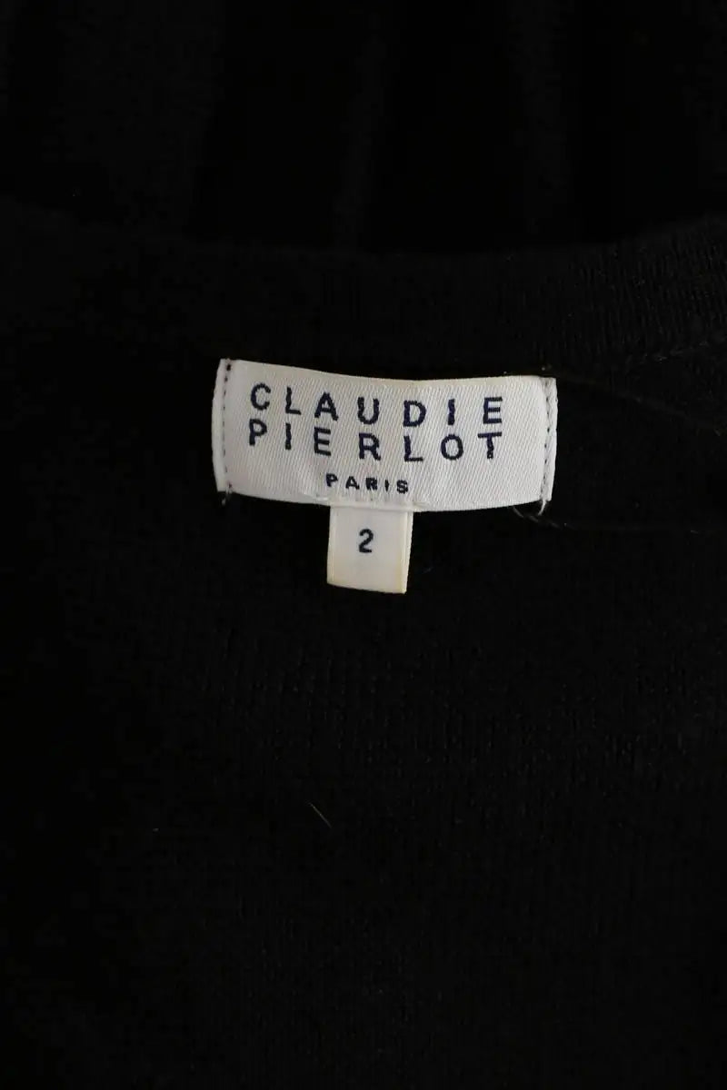 Gilet Claudie Pierlot Noir en Laine