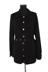 Gilet Claudie Pierlot Noir en Viscose, taille M - Seconde Main