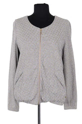 Gilet Des Petits Hauts Gris en Coton, taille L - Seconde Main
