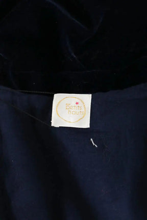 Gilet Des Petits Hauts Marine en Synthétique