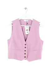 Gilet Des Petits Hauts Rose en Coton, taille S - Seconde Main