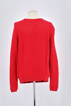 Gilet Des Petits Hauts Rouge en Coton