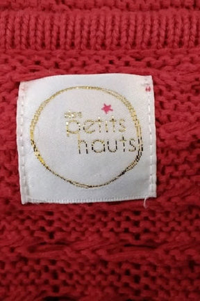Gilet Des Petits Hauts Rouge en Coton
