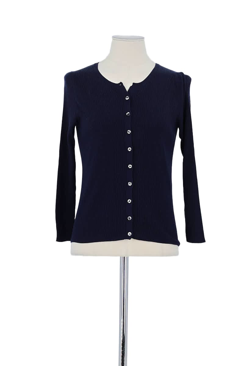 Gilet D&G Marine en Soie, taille M - Seconde Main