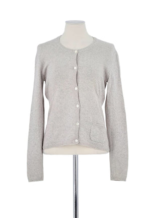 Gilet Eric Bompard Beige en Cachemire, taille M - Seconde Main