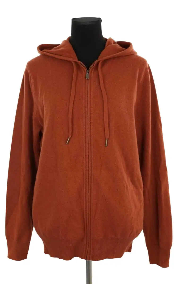 Gilet Eric Bompard Marron en Cachemire, taille M - Seconde Main
