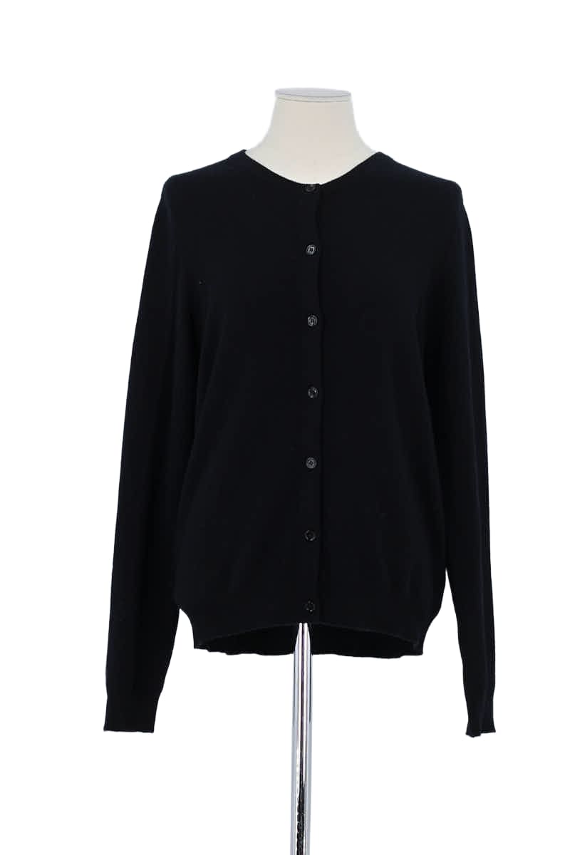 Gilet Eric Bompard Noir en Cachemire, taille L - Seconde Main