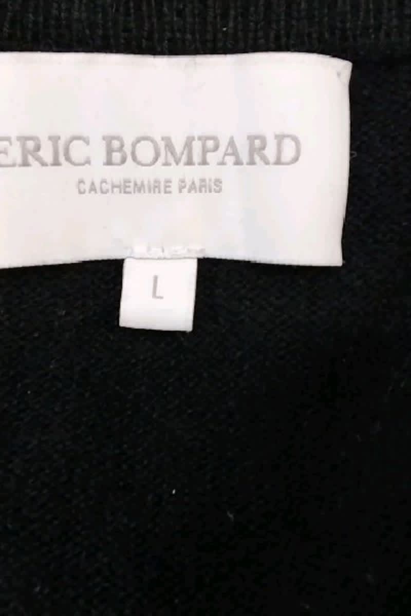Gilet Eric Bompard Noir en Cachemire
