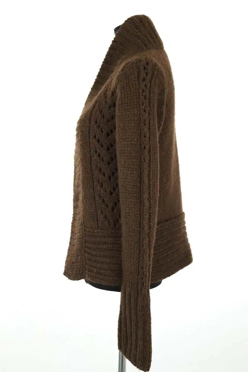Gilet Essentiel Antwerp Marron en Synthétique