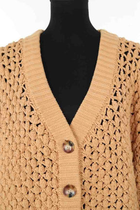 Gilet Farm Rio Camel en Coton