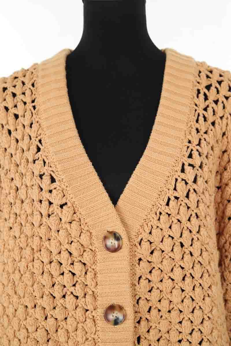 Gilet Farm Rio Camel en Coton
