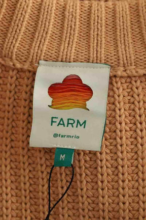 Gilet Farm Rio Camel en Coton