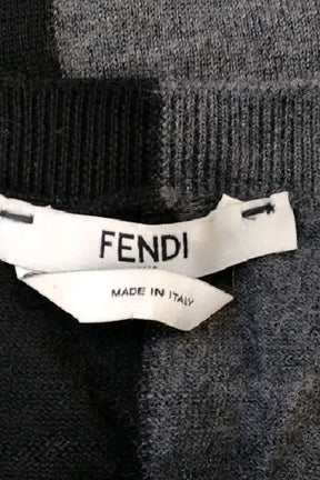 Gilet Fendi Noir en Cachemire