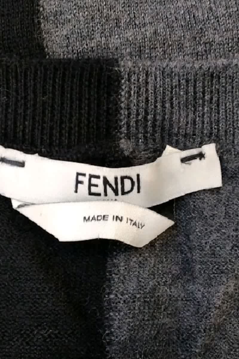 Gilet Fendi Noir en Cachemire
