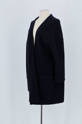 Gilet Forte_Forte Marine en Laine