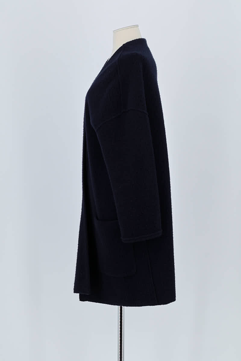 Gilet Forte_Forte Marine en Laine