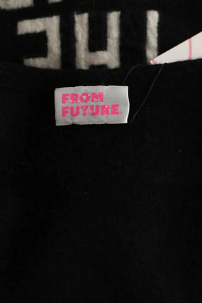 Gilet From Future Noir en Cachemire