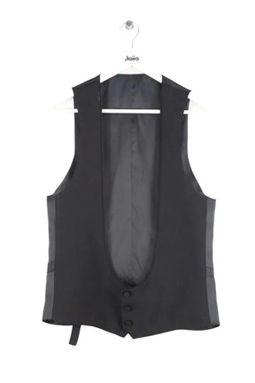 Gilet Fursac Noir en Laine, taille M - Seconde Main