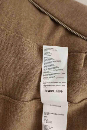 Gilet Fusalp Benada Camel en Laine