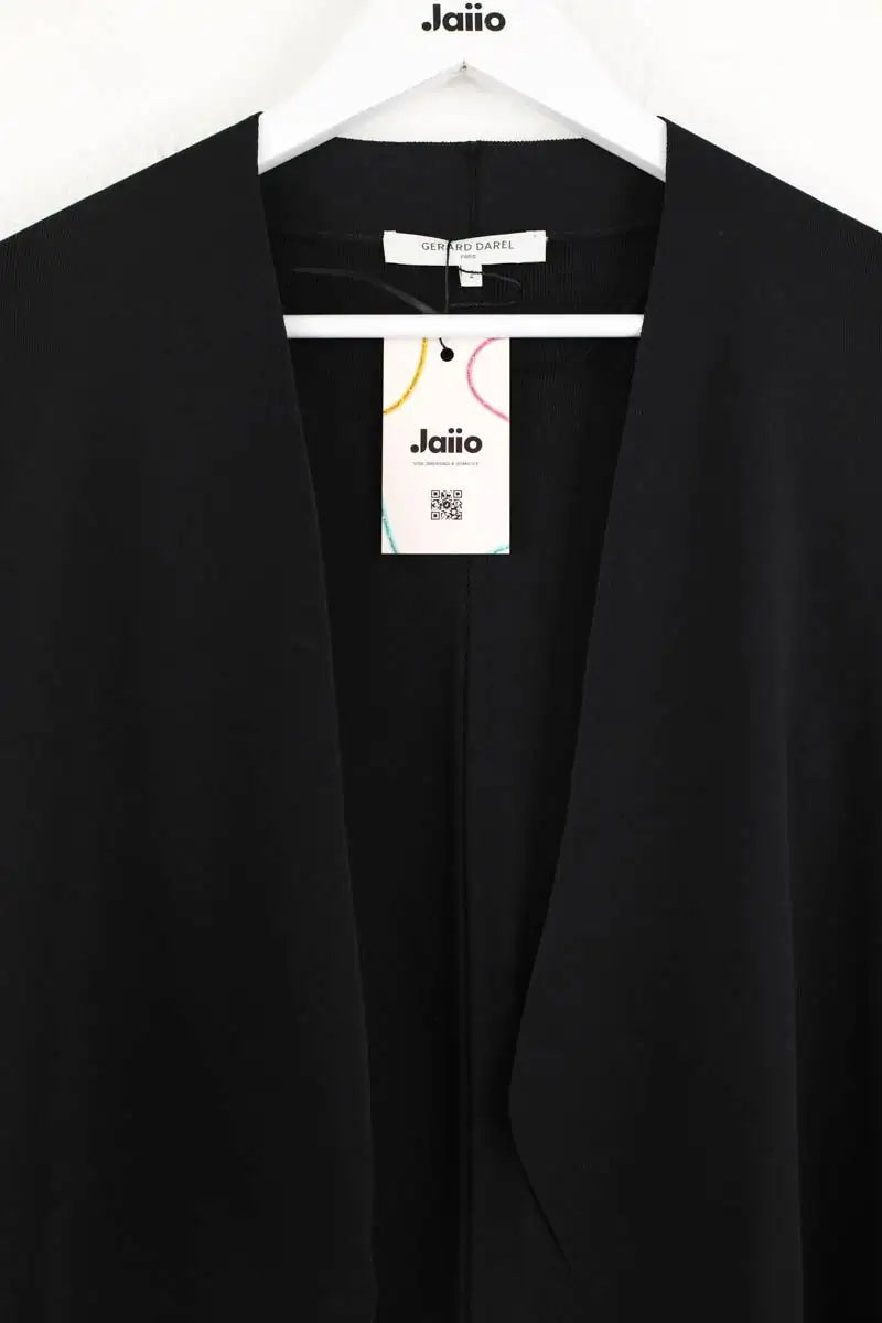 Gilet Gerard Darel Noir en Viscose