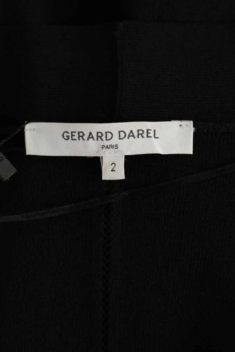 Gilet Gerard Darel Noir en Viscose