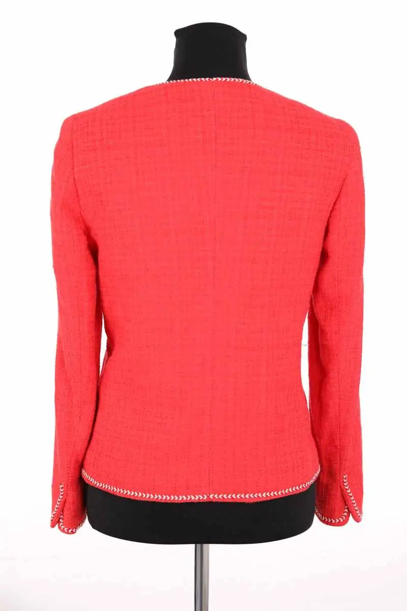 Gilet Gerard Darel Scarlette Rouge en Coton
