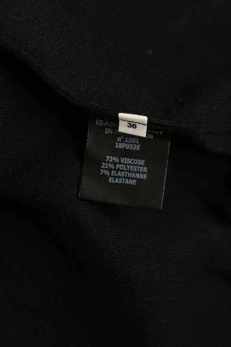 Gilet Isabel Marant Étoile Noir en Viscose