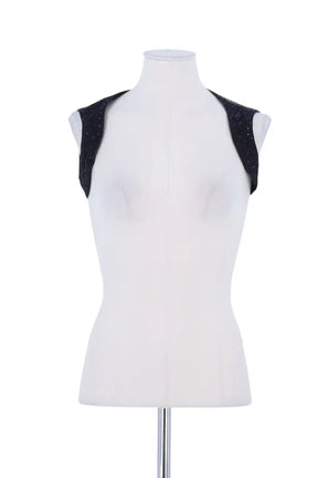 Gilet Jitrois Noir en Paillettes, taille S - Seconde Main