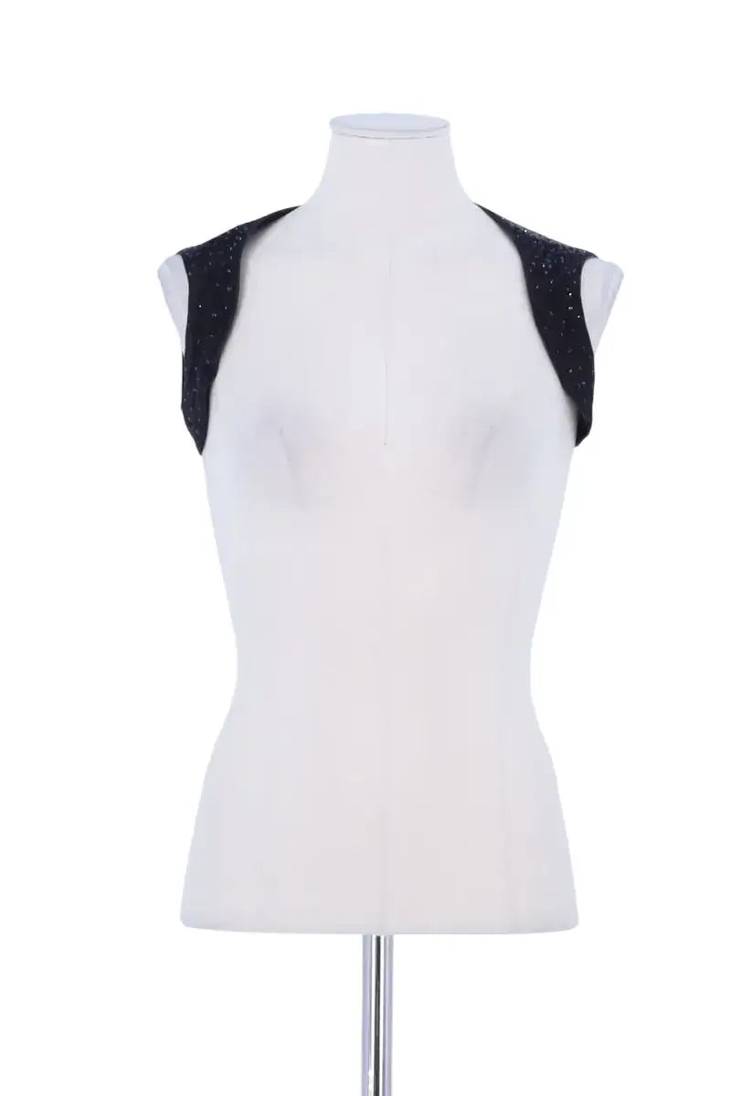 Gilet Jitrois Noir en Paillettes, taille S - Seconde Main