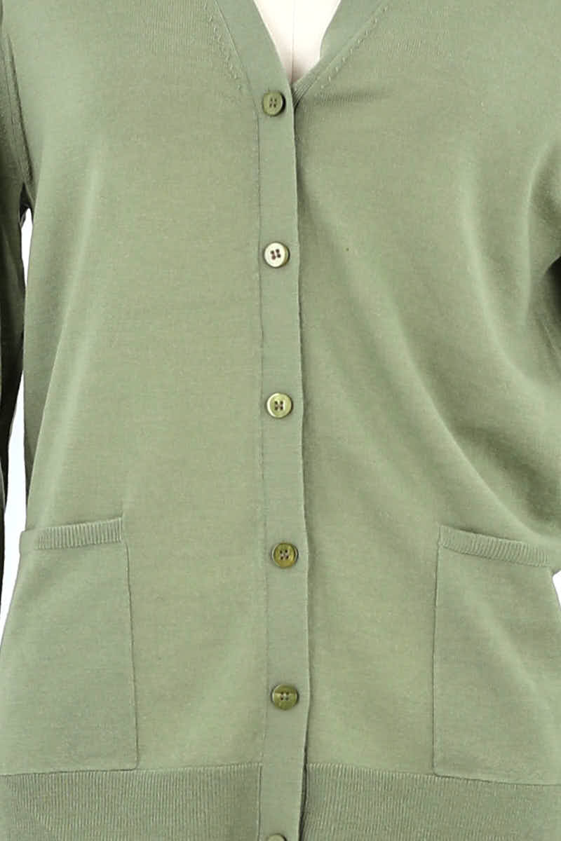 Gilet Joseph Vert en Laine