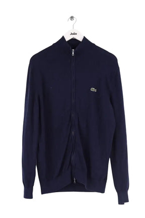 Gilet Lacoste Bleu en Coton, taille L - Seconde Main