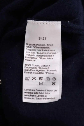 Gilet Lacoste Bleu en Coton