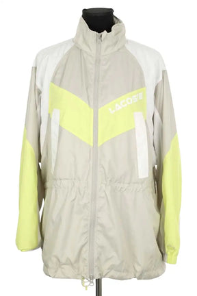 Gilet Lacoste Gris en Polyester, taille M - Seconde Main