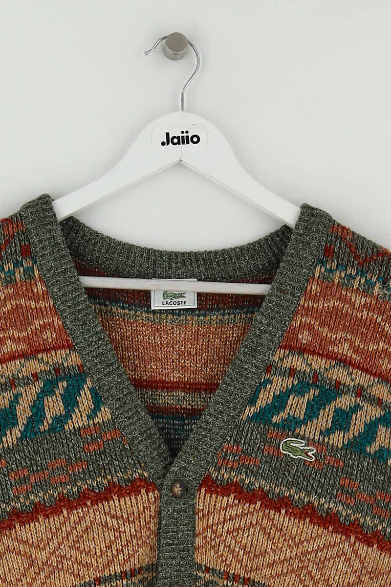 Gilet Lacoste Marron en Viscose
