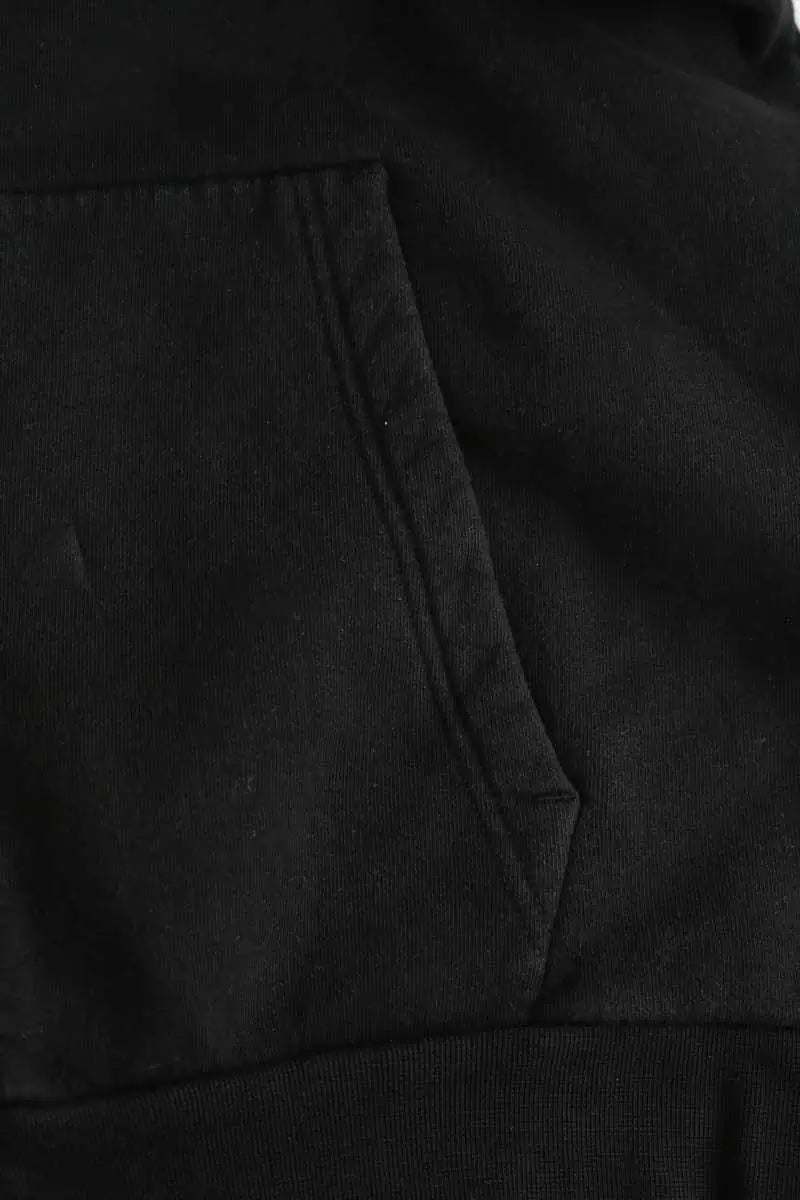Gilet Lacoste Noir en Coton