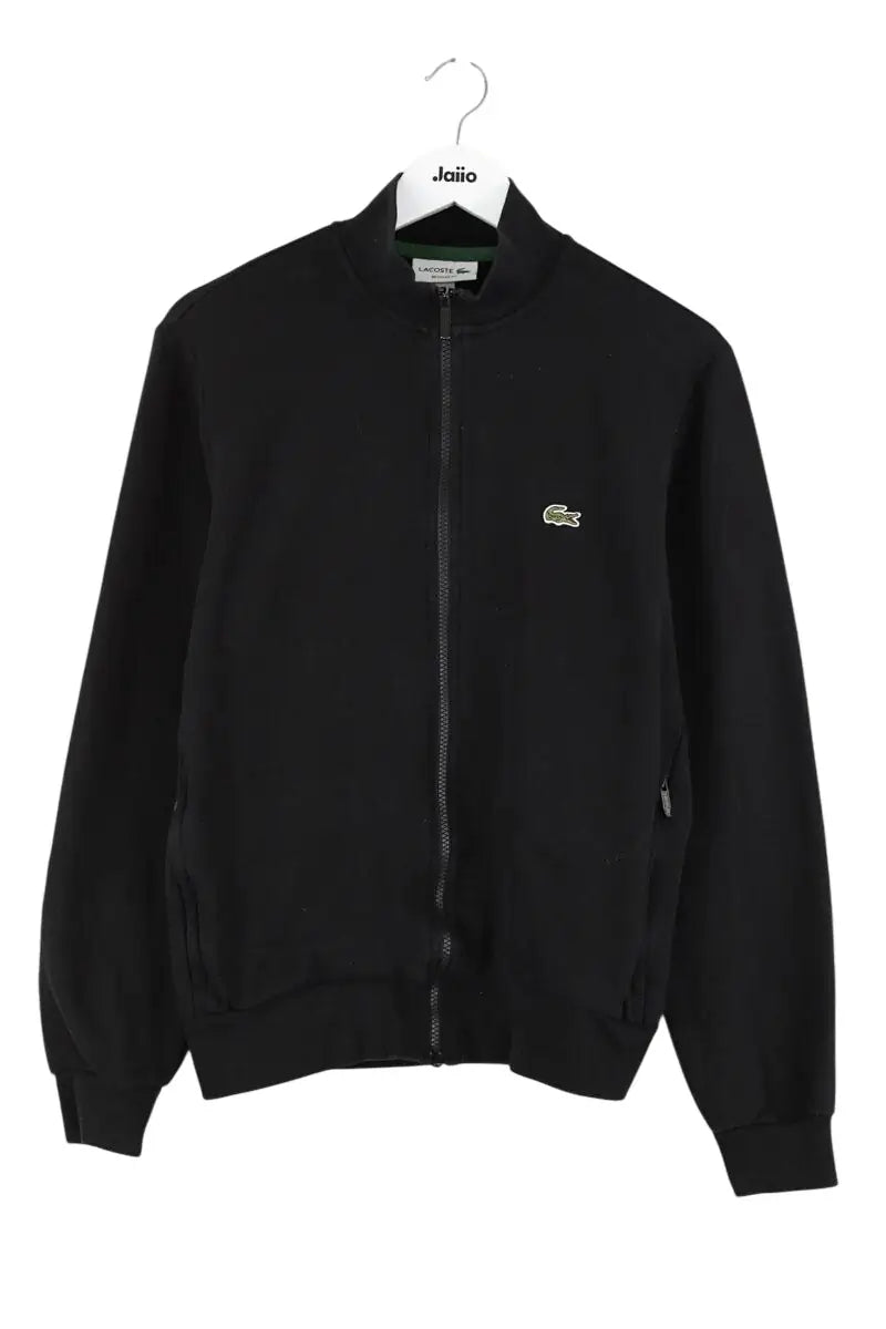 Gilet Lacoste Noir en Coton, taille S - Seconde Main