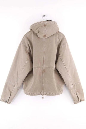 Gilet LFDY Faded workwear jacket Kaki en Coton