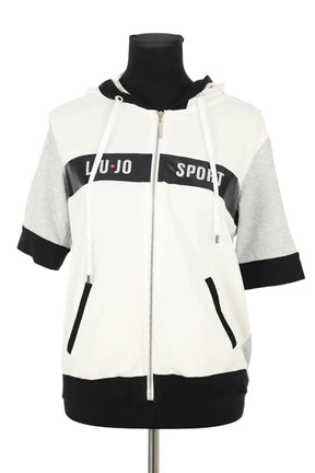 Gilet Liu Jo Blanc en Coton, taille M - Seconde Main