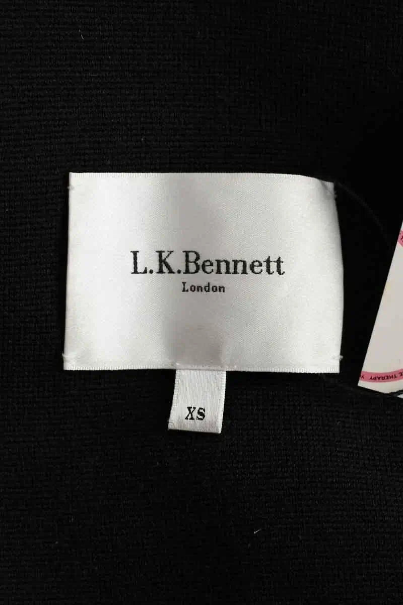 Gilet LK Bennett Cd chay Noir en Laine