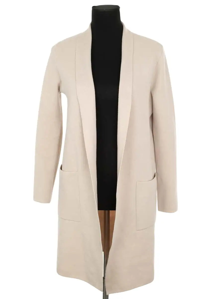 Gilet LK Bennett Cd chay xs catmeal Beige en Laine, taille XS - Seconde Main