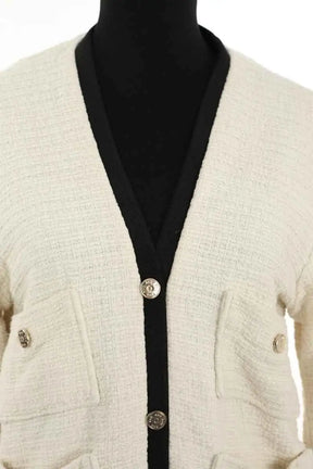 Gilet Maje Beige en Coton