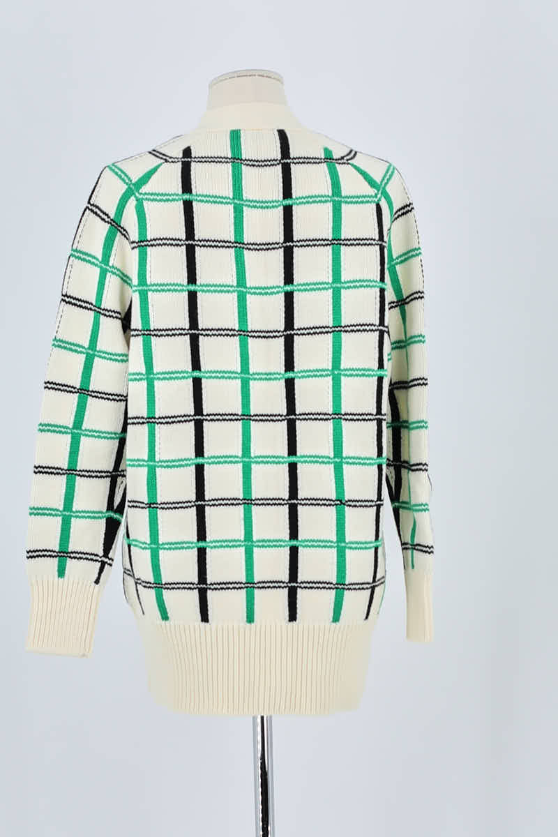 Gilet Maje Blanc en Laine