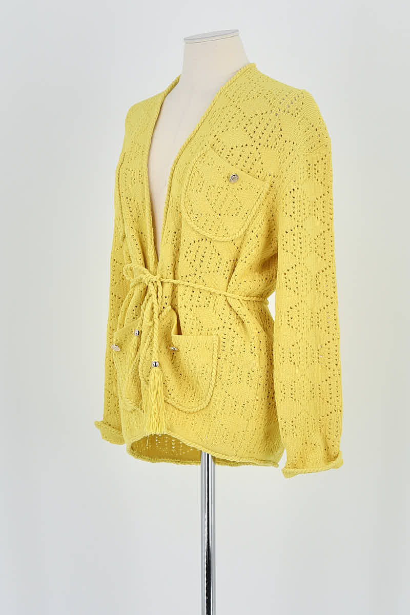 Gilet Maje Jaune en Coton