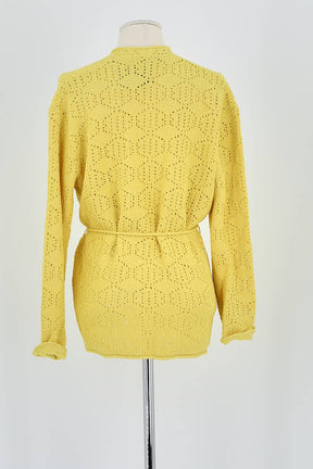 Gilet Maje Jaune en Coton