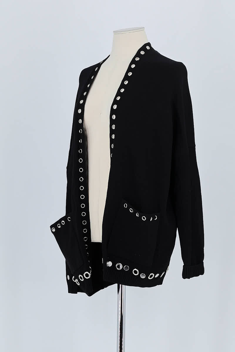 Gilet Maje Noir en Viscose
