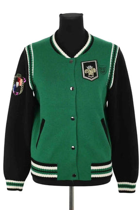 Gilet Maje Vert en Coton, taille L - Seconde Main